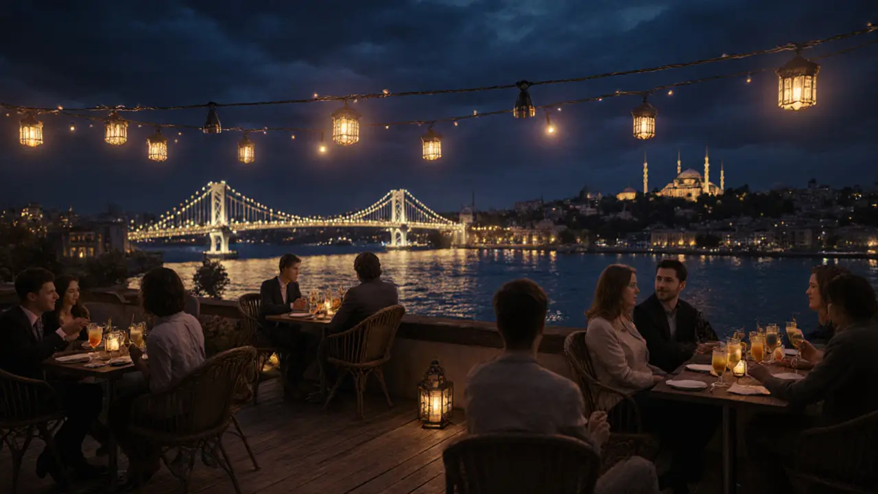 A Taste of Istanbul's Nightlife: Top Bars, Clubs, and Rooftop Lounges