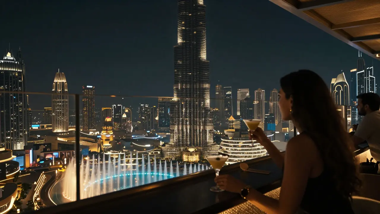 Best Rooftop Bars in Dubai for Nightlife: Sky-High Cocktails and Views